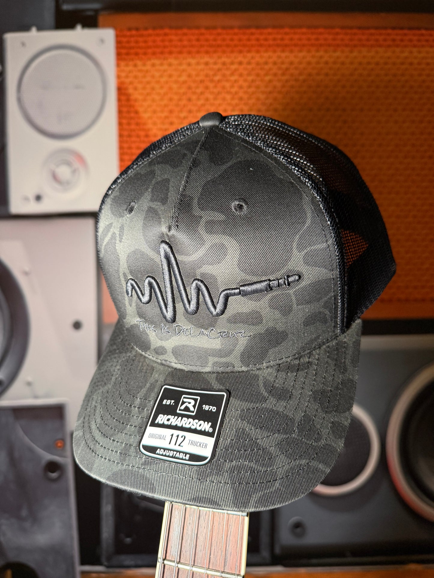 Snapback Black Duck Camo Hat